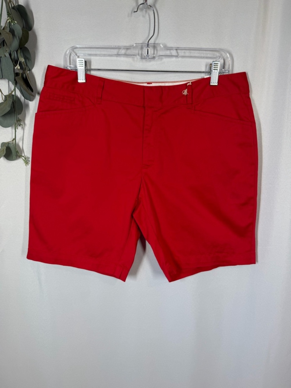 NWT Dockers | Vacation Bermuda Shorts Red Women's Size 12P